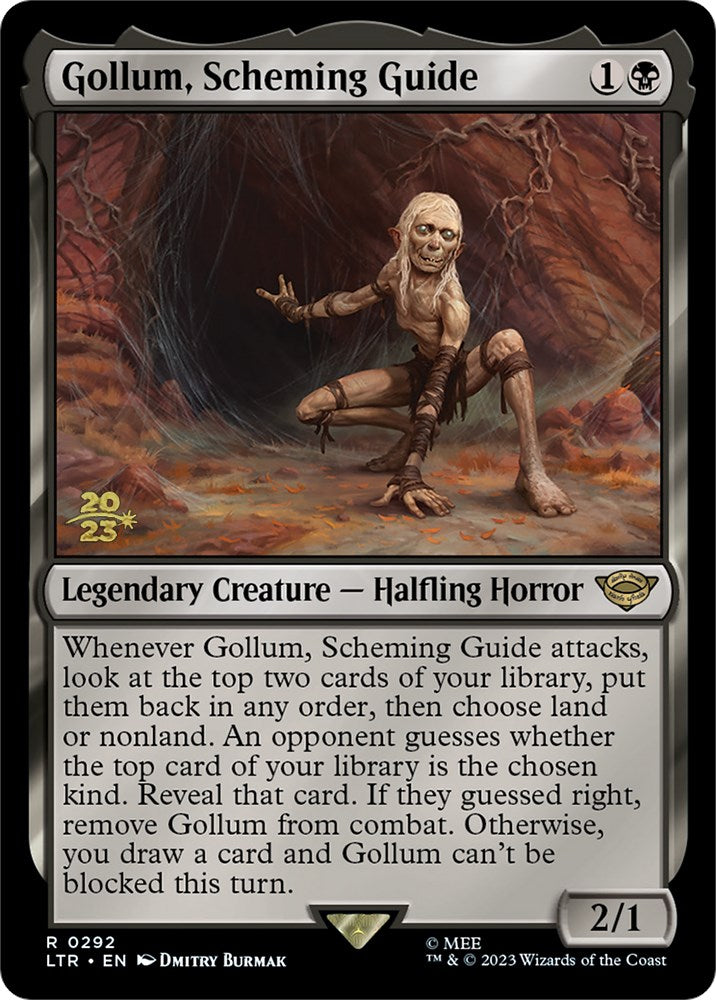 Gollum, Scheming Guide [The Lord of the Rings: Tales of Middle-Earth Prerelease Promos] | Dragon's Lair Comics and Fantasy Houston TX