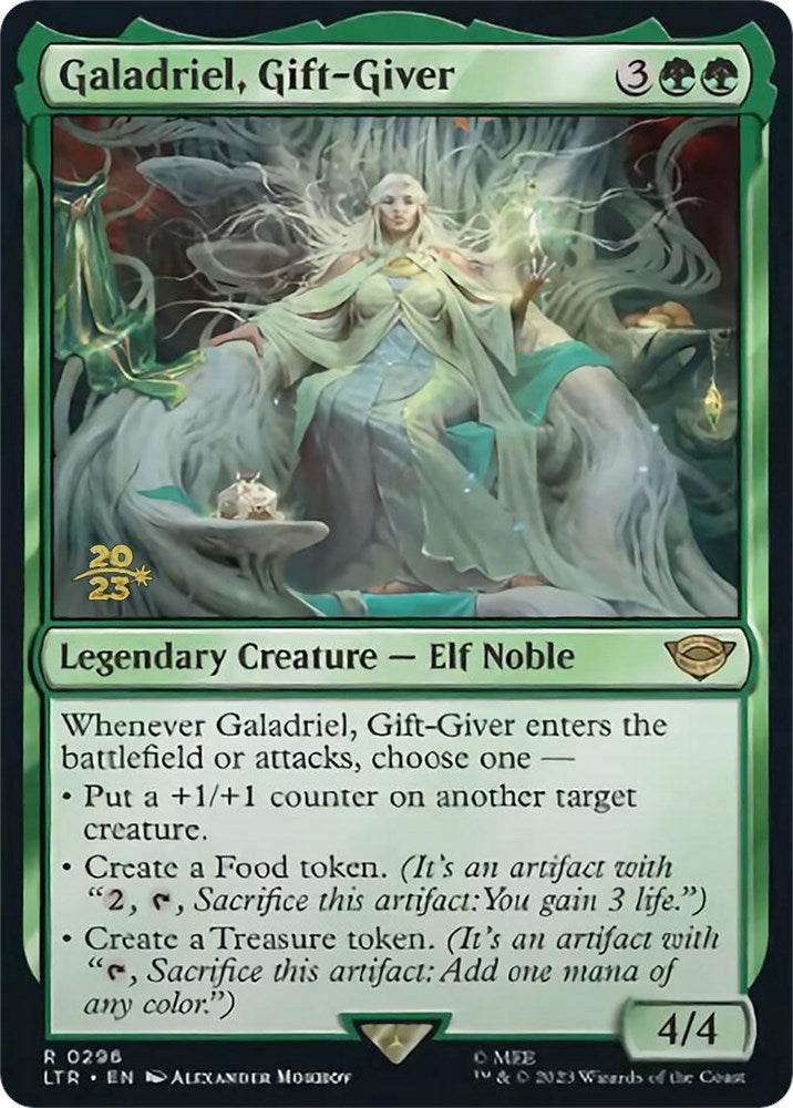 Galadriel, Gift-Giver [The Lord of the Rings: Tales of Middle-Earth Prerelease Promos] | Dragon's Lair Comics and Fantasy Houston TX