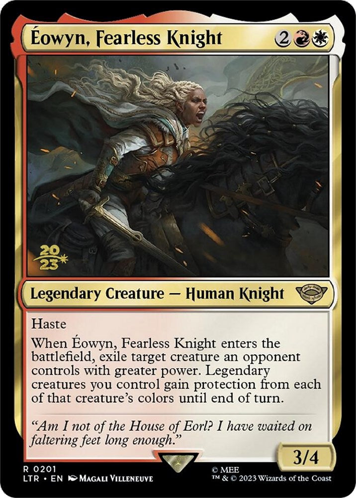 Eowyn, Fearless Knight [The Lord of the Rings: Tales of Middle-Earth Prerelease Promos] | Dragon's Lair Comics and Fantasy Houston TX