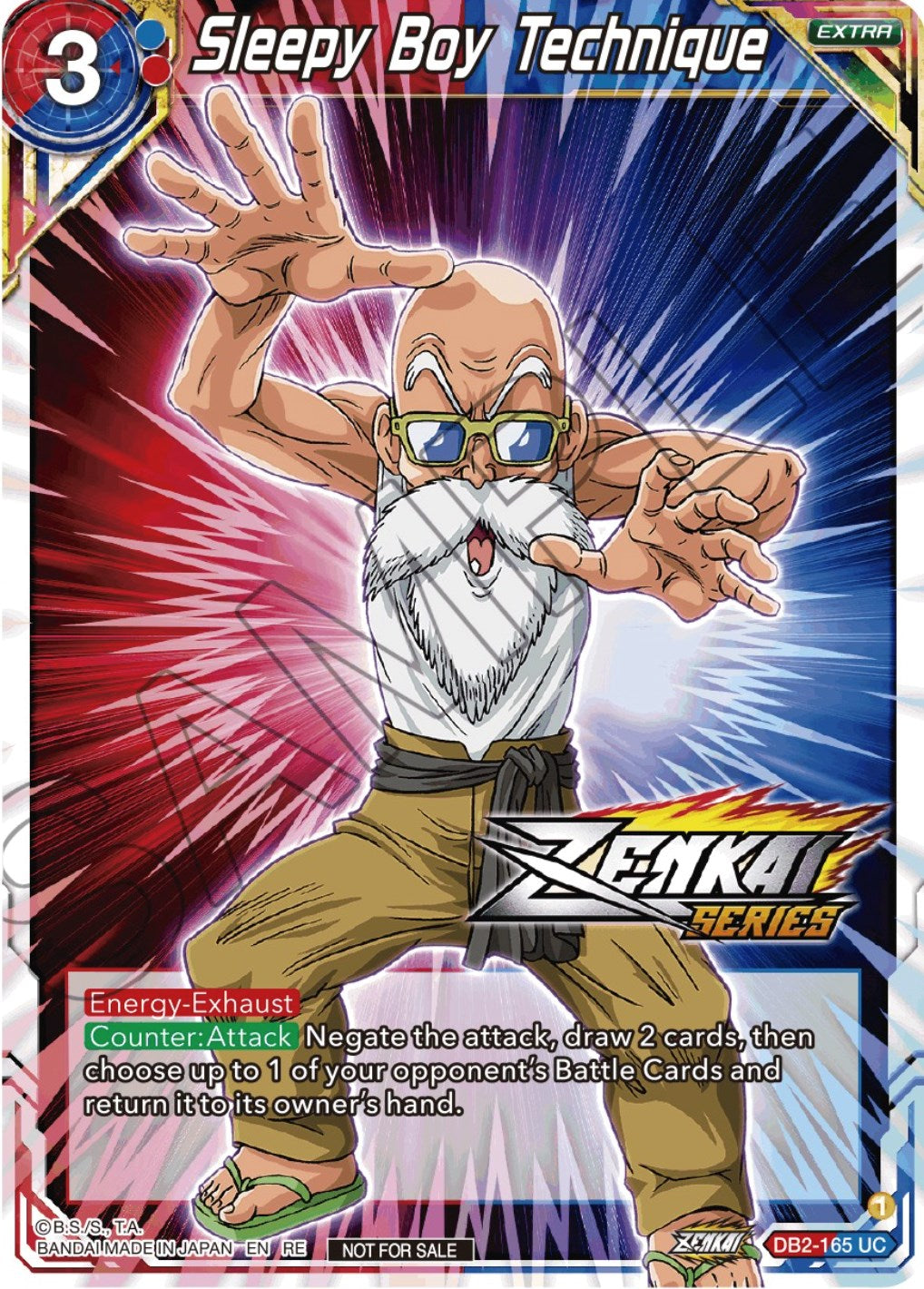 Sleepy Boy Technique (Event Pack 12) (DB2-165) [Tournament Promotion Cards] | Dragon's Lair Comics and Fantasy Houston TX