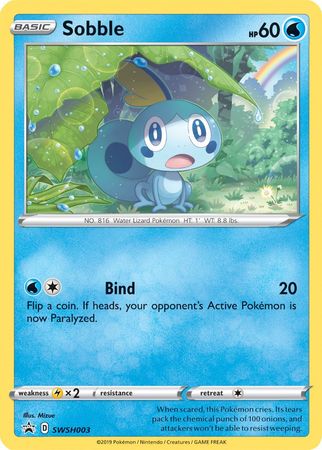 Sobble (SWSH003) [Sword & Shield: Black Star Promos] | Dragon's Lair Comics and Fantasy Houston TX