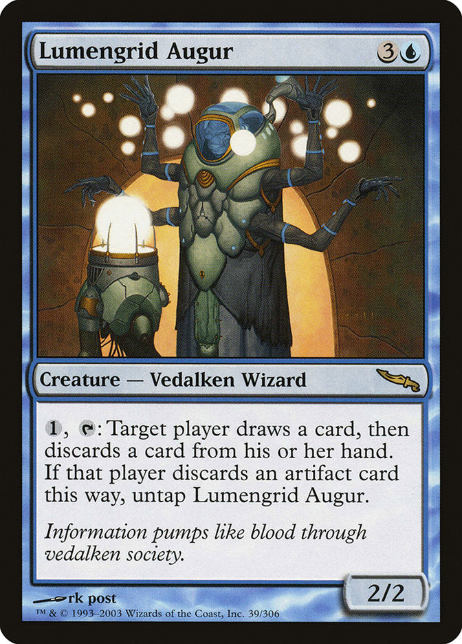 Lumengrid Augur [Mirrodin] | Dragon's Lair Comics and Fantasy Houston TX