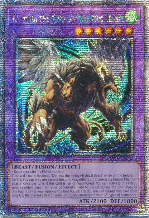 Chimera the King of Phantom Beasts [DUNE-EN033] Quarter Century Secret Rare | Dragon's Lair Comics and Fantasy Houston TX