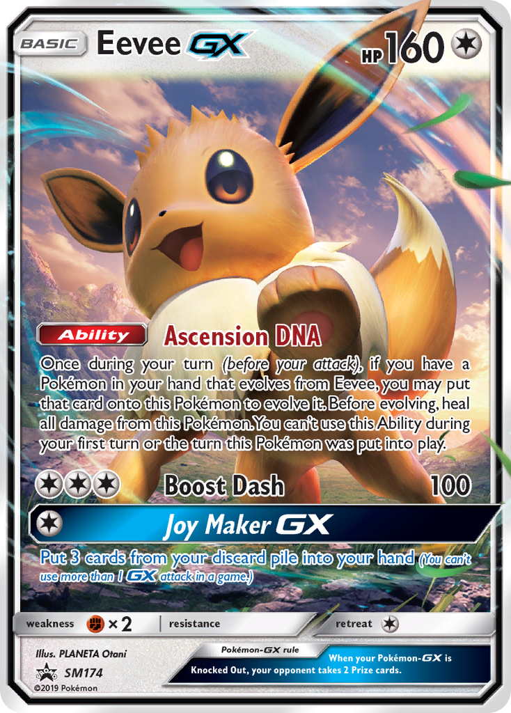 Eevee GX (SM174) [Sun & Moon: Black Star Promos] | Dragon's Lair Comics and Fantasy Houston TX