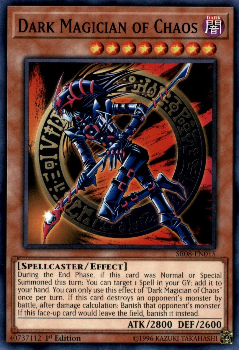 Dark Magician of Chaos [SR08-EN015] Common | Dragon's Lair Comics and Fantasy Houston TX