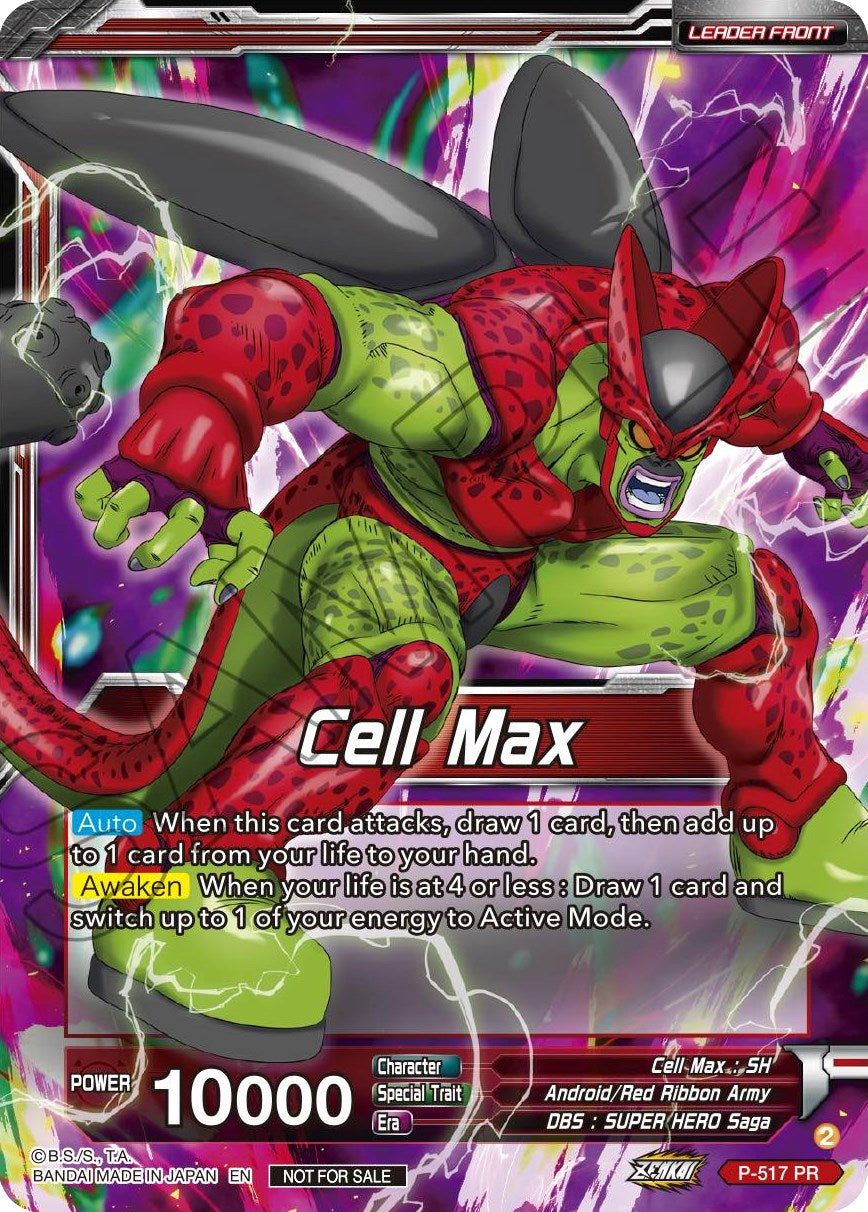 Cell Max // Cell Max, Devouring the Earth (Gold-Stamped) (P-517) [Promotion Cards] | Dragon's Lair Comics and Fantasy Houston TX