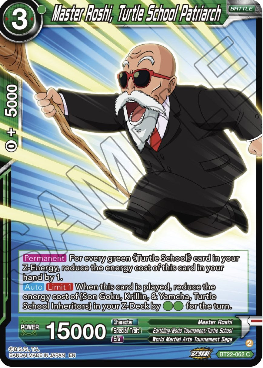 Master Roshi, Turtle school Patriarch (BT22-062) [Critical Blow] | Dragon's Lair Comics and Fantasy Houston TX