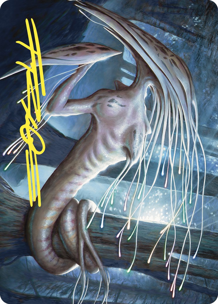 Manaweft Sliver Art Card (Gold-Stamped Signature) [Commander Masters Art Series] | Dragon's Lair Comics and Fantasy Houston TX