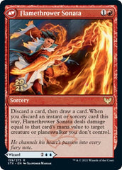 Torrent Sculptor // Flamethrower Sonata [Strixhaven: School of Mages Prerelease Promos] | Dragon's Lair Comics and Fantasy Houston TX