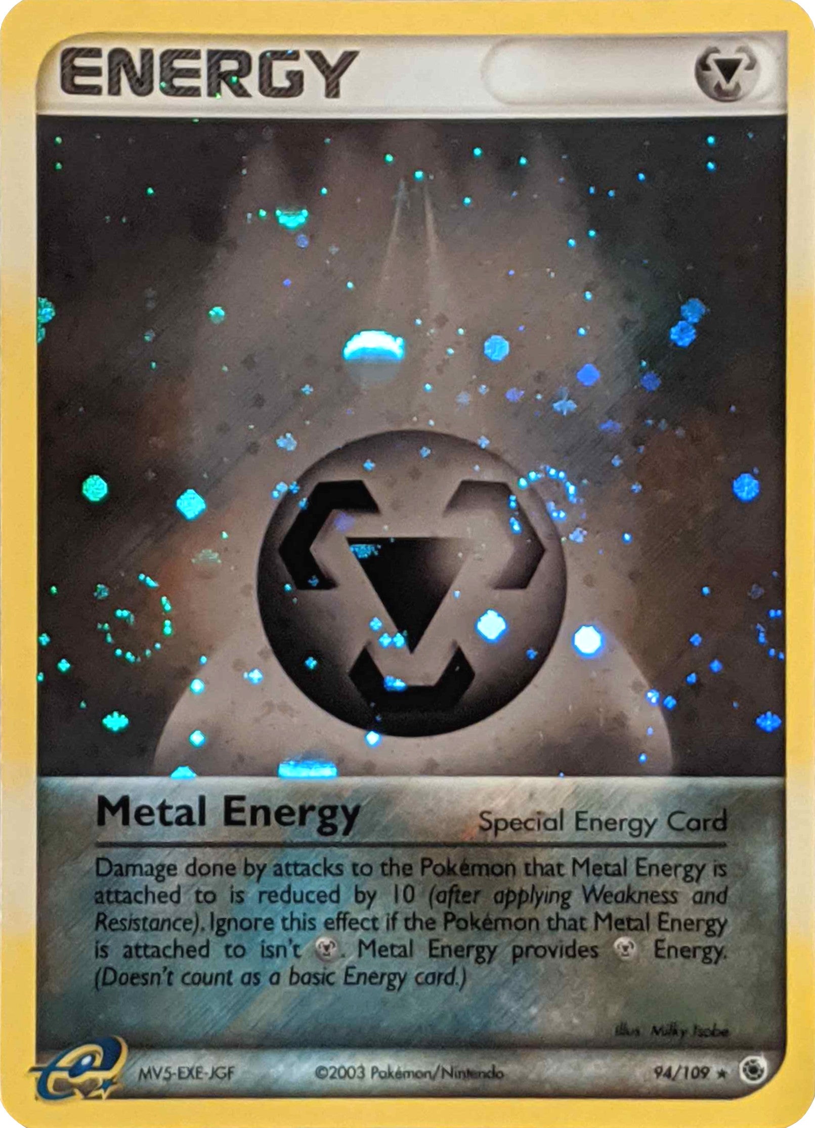 Metal Enery (94/109) (Cosmos Holo) [EX: Ruby & Sapphire] | Dragon's Lair Comics and Fantasy Houston TX