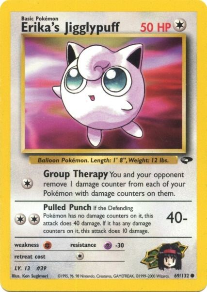 Erika's Jigglypuff (69/132) [Gym Challenge Unlimited] | Dragon's Lair Comics and Fantasy Houston TX