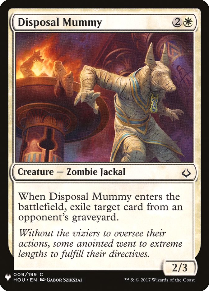 Disposal Mummy [Mystery Booster] | Dragon's Lair Comics and Fantasy Houston TX