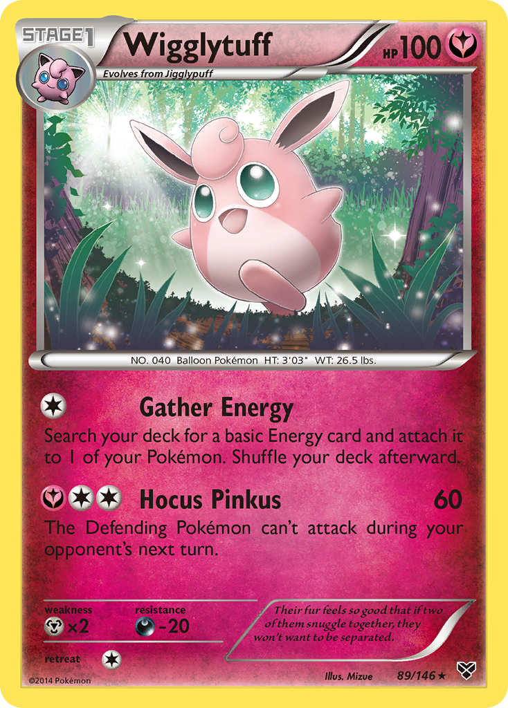 Wigglytuff (89/146) [XY: Base Set] | Dragon's Lair Comics and Fantasy Houston TX