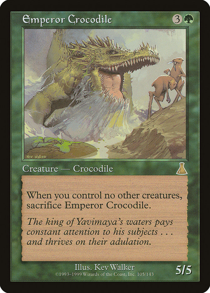 Emperor Crocodile [Urza's Destiny] | Dragon's Lair Comics and Fantasy Houston TX