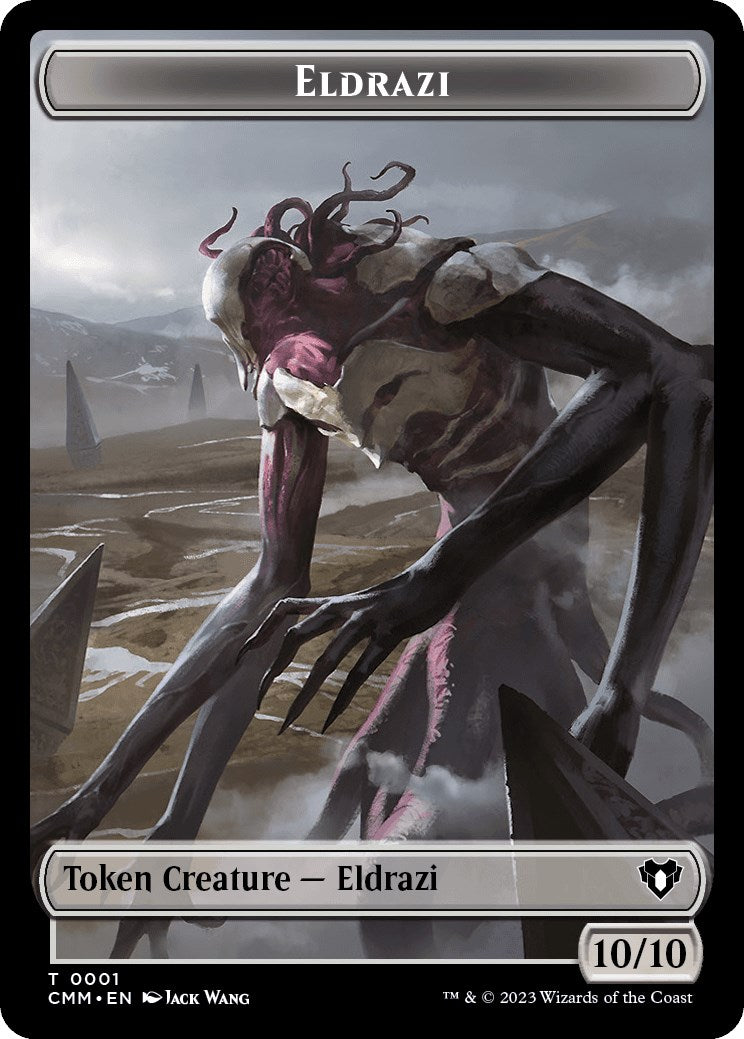 Eldrazi // Elemental (0025) Double-Sided Token [Commander Masters Tokens] | Dragon's Lair Comics and Fantasy Houston TX