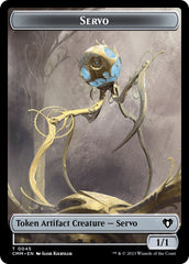 Servo // Construct (0041) Double-Sided Token [Commander Masters Tokens] | Dragon's Lair Comics and Fantasy Houston TX