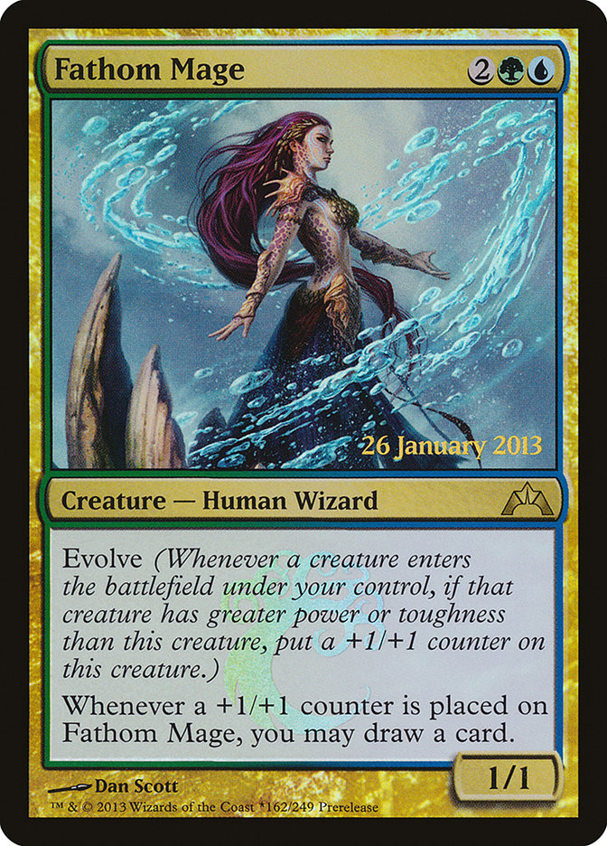 Fathom Mage [Gatecrash Prerelease Promos] | Dragon's Lair Comics and Fantasy Houston TX