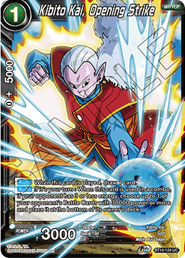 Kibito Kai, Opening Strike (BT14-124) [Cross Spirits] | Dragon's Lair Comics and Fantasy Houston TX