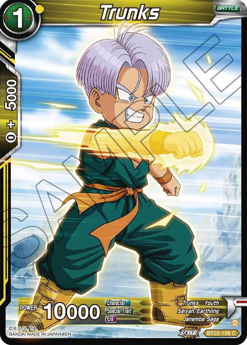 Trunks (BT22-109) [Critical Blow] | Dragon's Lair Comics and Fantasy Houston TX