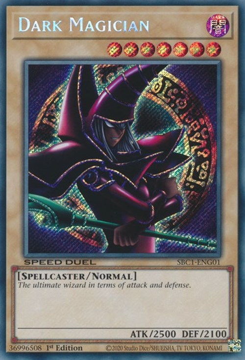 Dark Magician [SBC1-ENG01] Secret Rare | Dragon's Lair Comics and Fantasy Houston TX