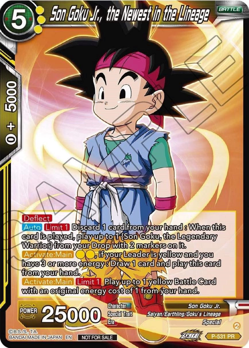 Son Goku Jr., the Newest in the Lineage (Zenkai Series Tournament Pack Vol.5) (P-531) [Tournament Promotion Cards] | Dragon's Lair Comics and Fantasy Houston TX