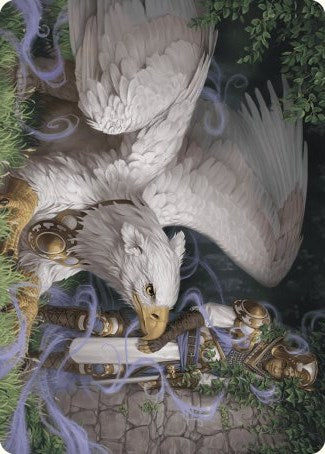 Dutiful Griffin Art Card [Wilds of Eldraine Art Series] | Dragon's Lair Comics and Fantasy Houston TX