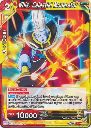 Whis, Celestial Moderator (BT9-096) [Universal Onslaught] | Dragon's Lair Comics and Fantasy Houston TX