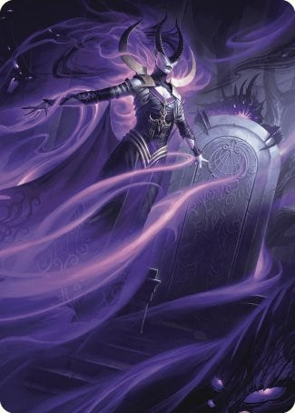 Ashiok, Wicked Manipulator Art Card (10/81) [Wilds of Eldraine Art Series] | Dragon's Lair Comics and Fantasy Houston TX