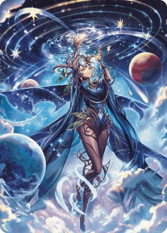 Omniscience Anime Art Card [Wilds of Eldraine Art Series] | Dragon's Lair Comics and Fantasy Houston TX