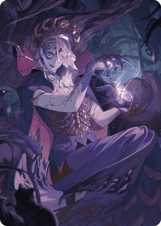 Necropotence Art Card [Wilds of Eldraine Art Series] | Dragon's Lair Comics and Fantasy Houston TX