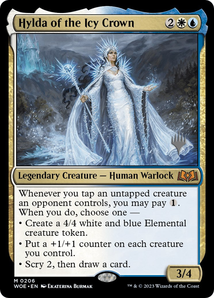 Hylda of the Icy Crown (Promo Pack) [Wilds of Eldraine Promos] | Dragon's Lair Comics and Fantasy Houston TX