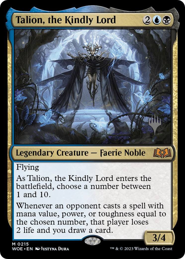 Talion, the Kindly Lord (Promo Pack) [Wilds of Eldraine Promos] | Dragon's Lair Comics and Fantasy Houston TX