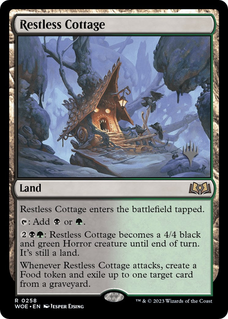 Restless Cottage (Promo Pack) [Wilds of Eldraine Promos] | Dragon's Lair Comics and Fantasy Houston TX