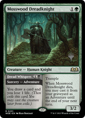 Mosswood Dreadknight // Dread Whispers (Promo Pack) [Wilds of Eldraine Promos] | Dragon's Lair Comics and Fantasy Houston TX