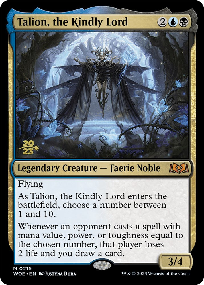 Talion, the Kindly Lord [Wilds of Eldraine Prerelease Promos] | Dragon's Lair Comics and Fantasy Houston TX