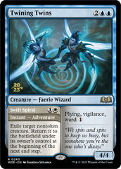 Twining Twins // Swift Spiral (Promo Pack) [Wilds of Eldraine Promos] | Dragon's Lair Comics and Fantasy Houston TX