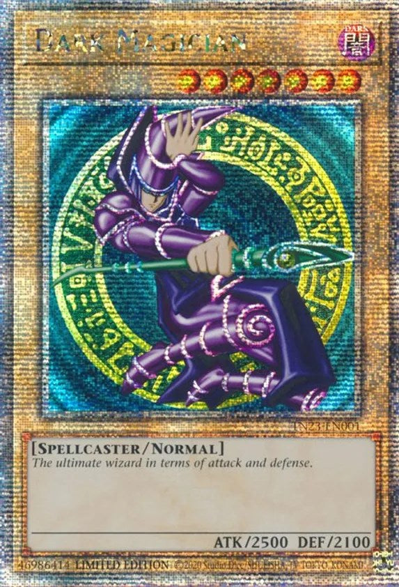 Dark Magician [TN23-EN001] Quarter Century Secret Rare | Dragon's Lair Comics and Fantasy Houston TX