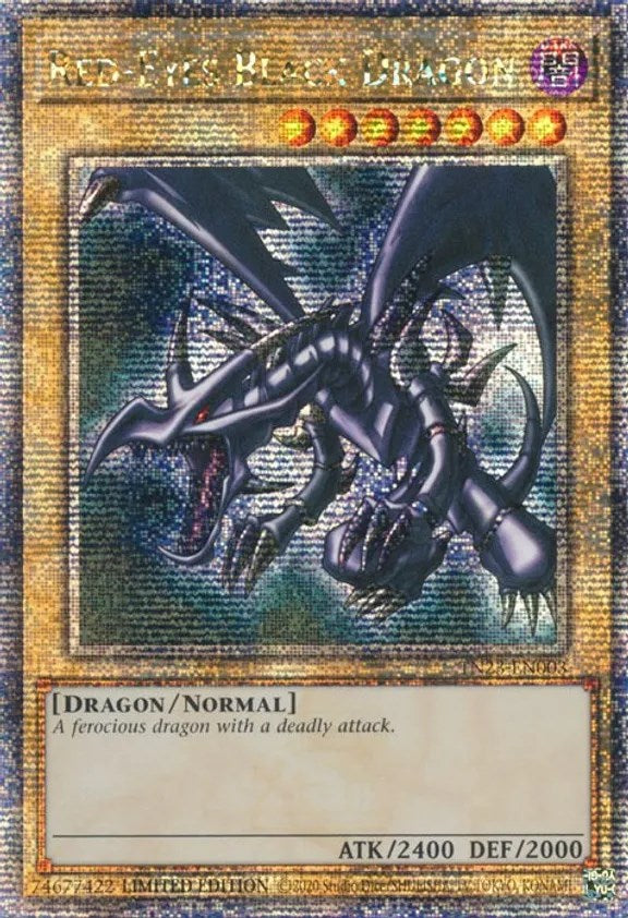 Red-Eyes Black Dragon [TN23-EN003] Quarter Century Secret Rare | Dragon's Lair Comics and Fantasy Houston TX