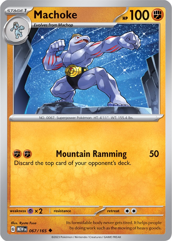 Machoke (067/165) [Scarlet & Violet: 151] | Dragon's Lair Comics and Fantasy Houston TX