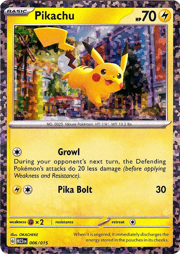 Pikachu (006/015) [McDonald's Promos: 2023 Collection] | Dragon's Lair Comics and Fantasy Houston TX