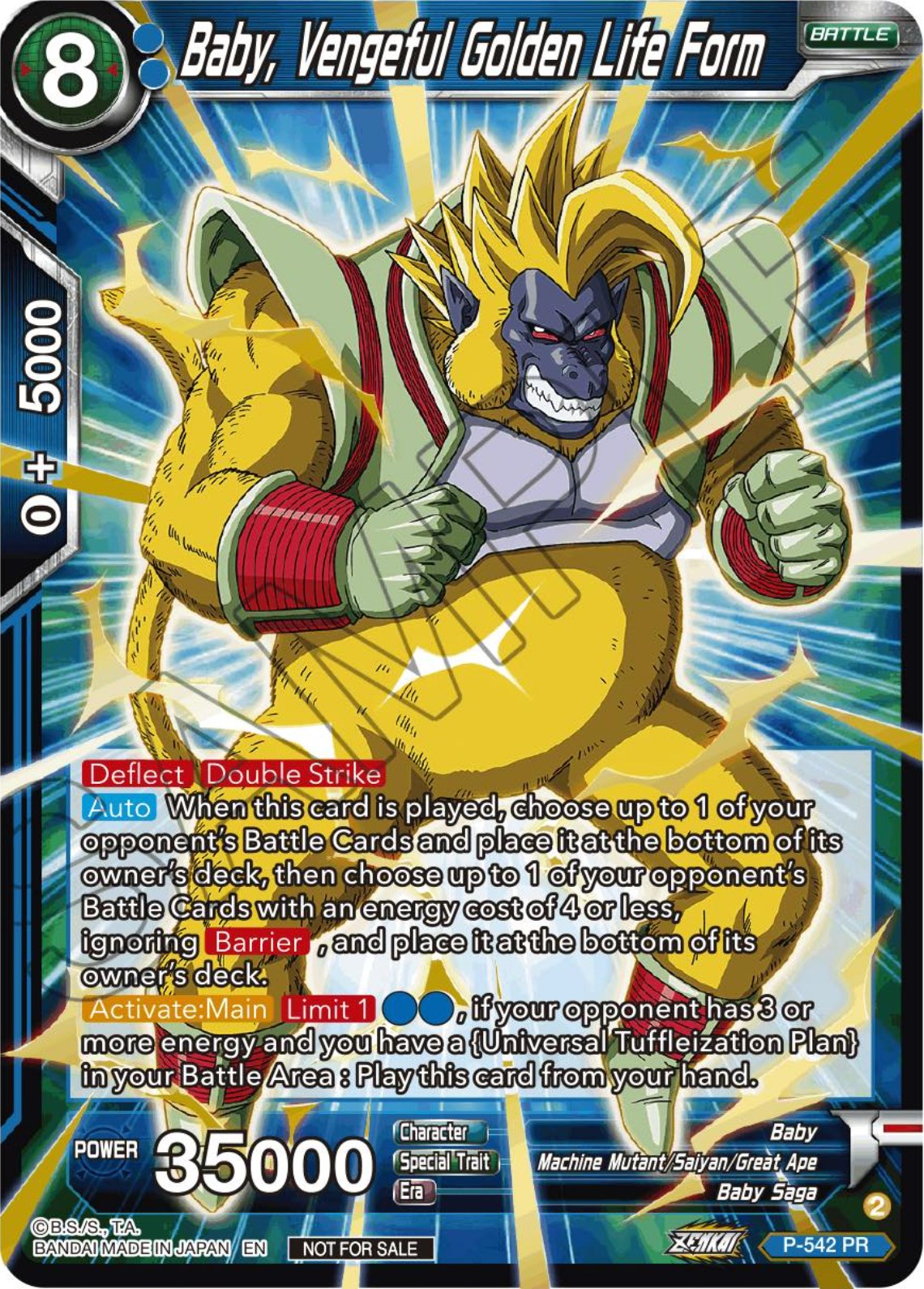 Baby, Vengeful Golden Life Form (Championship Selection Pack 2023 Vol.3) (P-542) [Tournament Promotion Cards] | Dragon's Lair Comics and Fantasy Houston TX