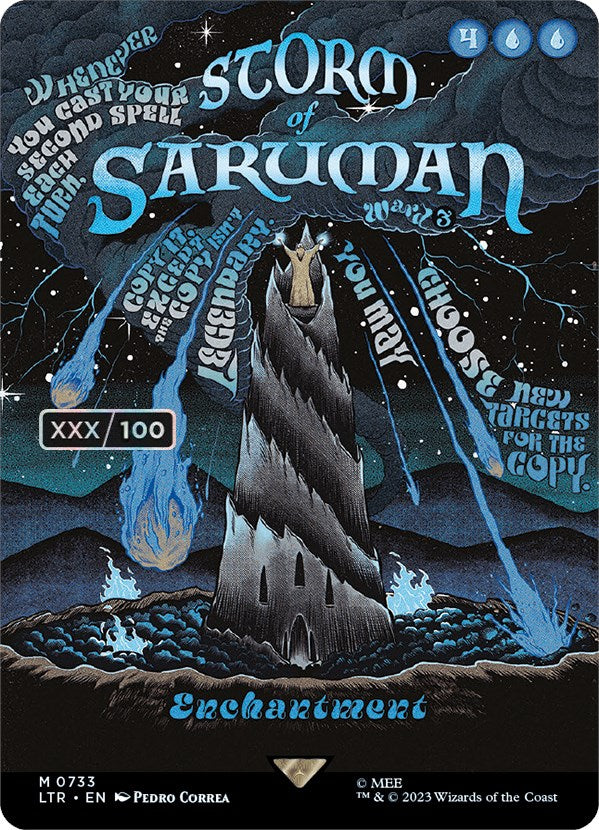 Storm of Saruman (Borderless Poster) (Serialized) [The Lord of the Rings: Tales of Middle-Earth] | Dragon's Lair Comics and Fantasy Houston TX