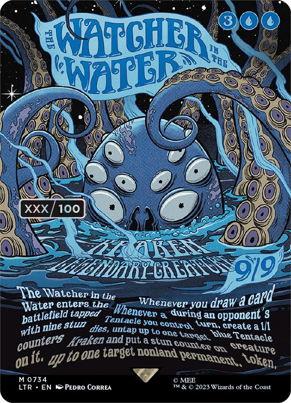 The Watcher in the Water (Borderless Poster) (Serialized) [The Lord of the Rings: Tales of Middle-Earth] | Dragon's Lair Comics and Fantasy Houston TX