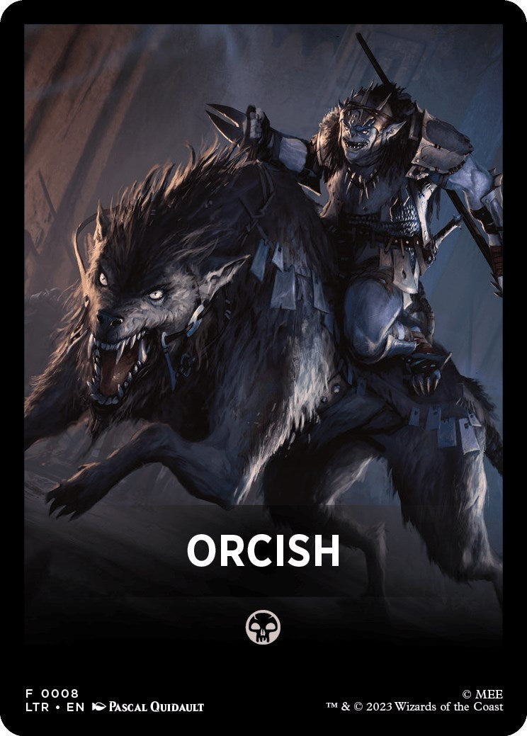 Orcish Theme Card [The Lord of the Rings: Tales of Middle-Earth] | Dragon's Lair Comics and Fantasy Houston TX