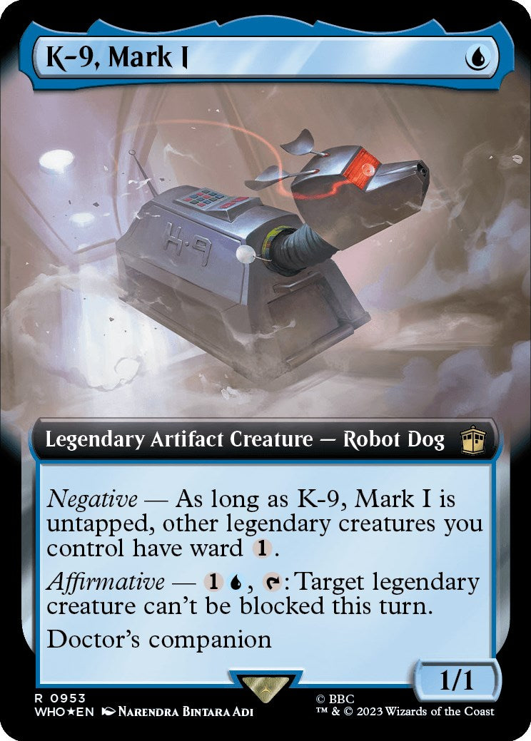 K-9, Mark I (Extended Art) (Surge Foil) [Doctor Who] | Dragon's Lair Comics and Fantasy Houston TX