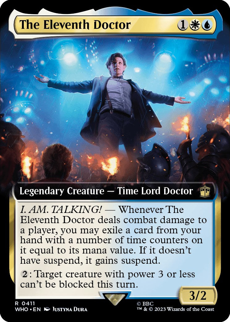 The Eleventh Doctor (Extended Art) [Doctor Who] | Dragon's Lair Comics and Fantasy Houston TX