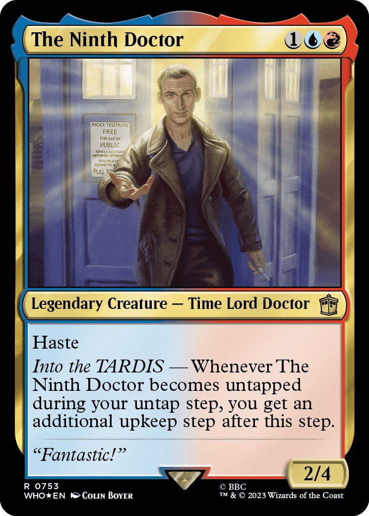 The Ninth Doctor (Surge Foil) [Doctor Who] | Dragon's Lair Comics and Fantasy Houston TX