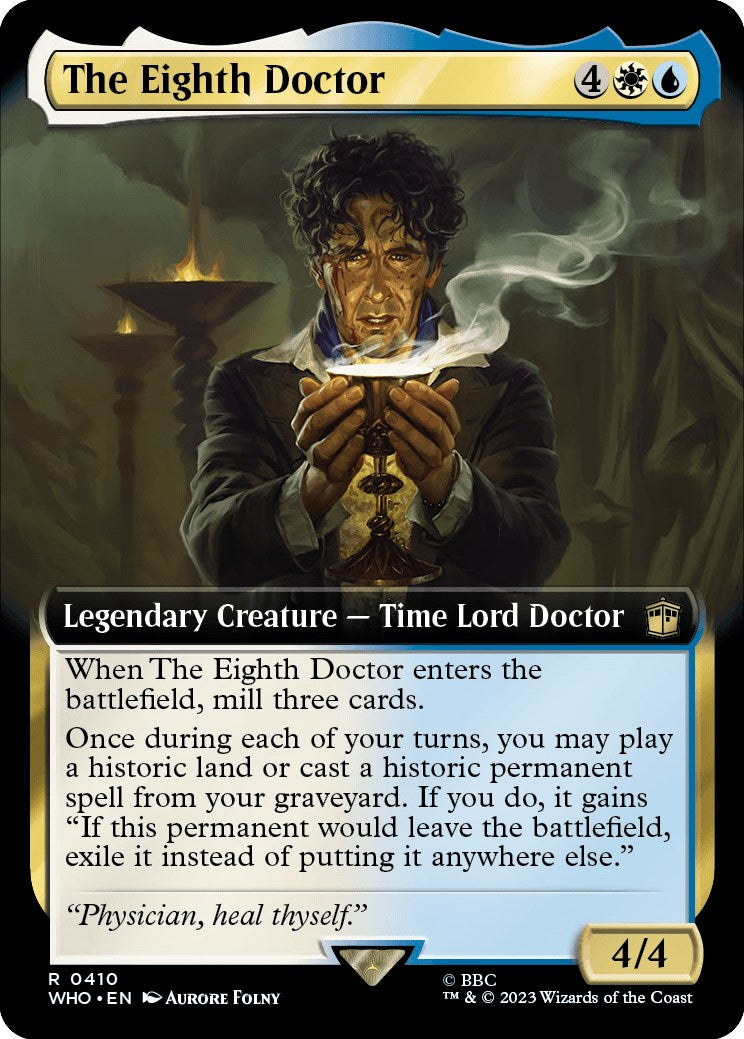 The Eighth Doctor (Extended Art) [Doctor Who] | Dragon's Lair Comics and Fantasy Houston TX