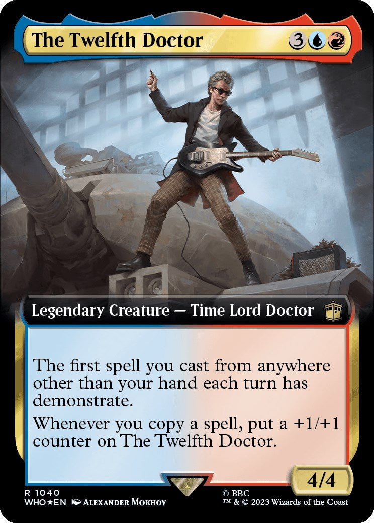 The Twelfth Doctor (Extended Art) (Surge Foil) [Doctor Who] | Dragon's Lair Comics and Fantasy Houston TX