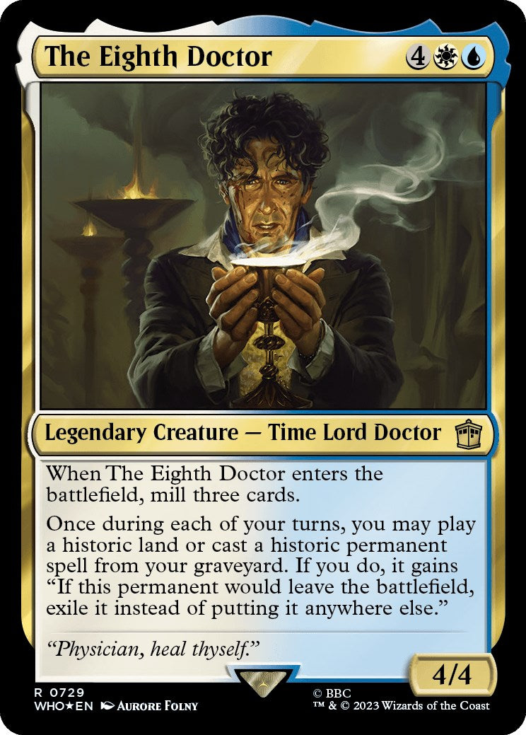 The Eighth Doctor (Surge Foil) [Doctor Who] | Dragon's Lair Comics and Fantasy Houston TX